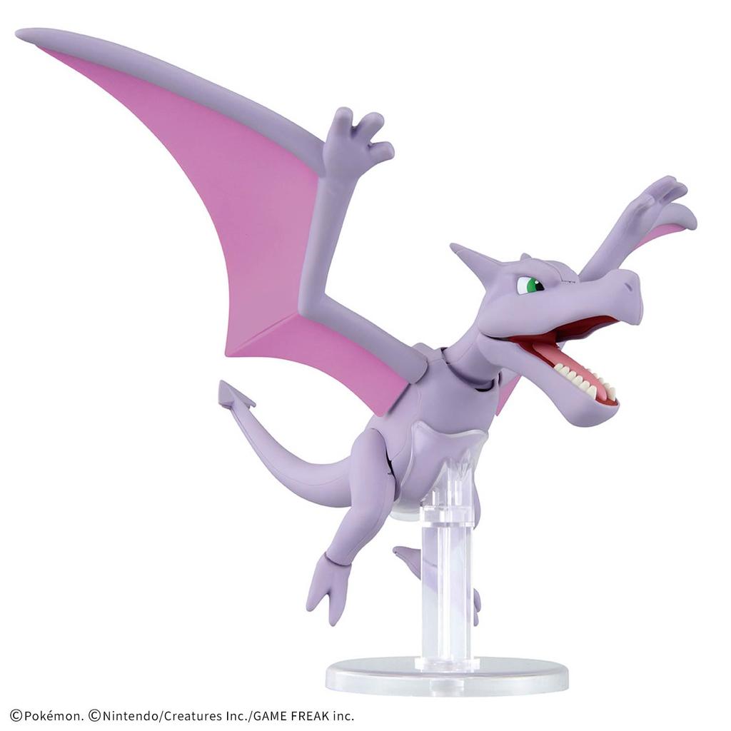 Pokémon Model Kit Fossil Pokémon Series Aerodactyl Plastic Pre-colored Model Kit