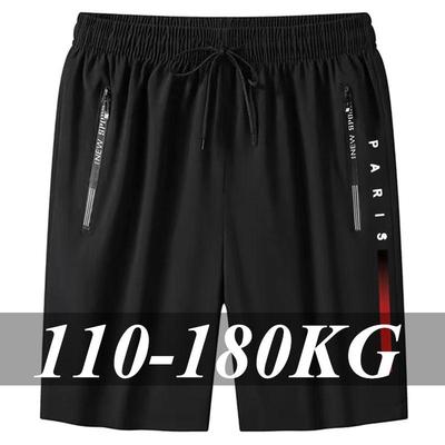 Herren Plus Size Freizeitshorts 6XL 7XL Große Größe Fitnessshorts Herren Dehnbar Sommer Strandkurz Hosen Schnelltrocknend Atmungsaktiv Herrenbekleidung