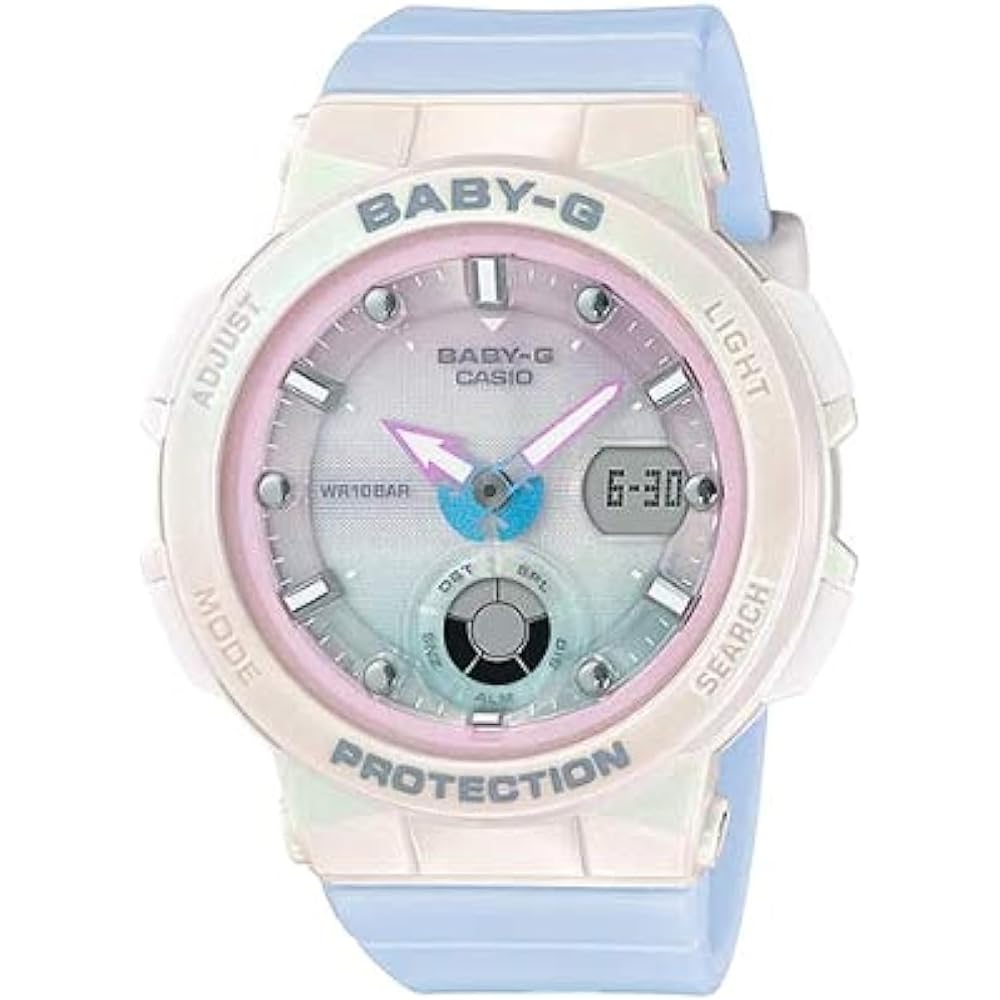 Casio Baby-G BGA-250-7A3 Women s Watch White Analog Quartz Overseas Model