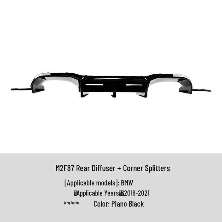 

BMW M2 F87 2016-2021 Rear Lip & Spoiler Body Kit