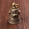Buddhist Prayer Keychain Bell Accessory Crafted In User Friendly Metal Material Fashionable Key Accessories