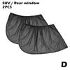 Car Sunshade Curtains Universal Side Window Shades Car Curtains Protection Repellent Mosquito Mesh Net Sunshade Auto Accessories