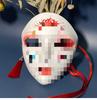 Maschera di Maschera Intera Dipinta a Mano in Stile Cinese per Donne - Accessorio per Festa Hanfu