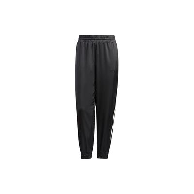 Neo Tapered Cuff Gestreifte Mid-Rise Stricksporthose Damenhose Schwarz GP5411