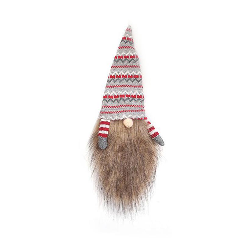 

Гонк Счастливого Рождества Чехол-мешок для винной бутылки Санта Рождественская вечеринка Ужин Декор Стол Grey Red