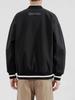 Men's American Vintage Patchwork Bomber Jacket - Trendy High Street Loose Casual Baseball Style