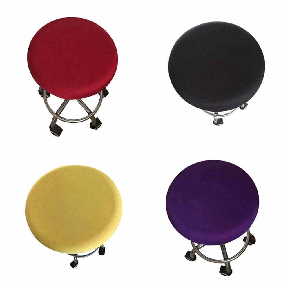 Spandex Elastic Home Decor Bar Stool Stretch Chair Cover Seat Cover Stool Cover Chair Slipcover