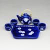High Quality Mini House Accessories Ceramic 10 Styles Desk Top Pocket Tea Set for 1/6 BJD /1.5" Barbie /Blythe