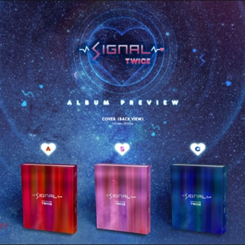

TWICE - 4th Mini Album: Signal [3 versions randomly sent]