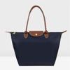 Women's Nylon Folding Shoulder Bag: Waterproof, Versatile for Gym, Sports, Shopping, and Storage