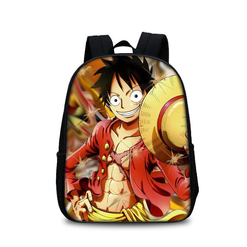 One Piece Backpack For Kids With Nylon Material And Adjustable Straps For School And Daily Use