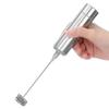 Stainless Steel Portable Electric Milk Frother Mixer Handheld Egg Beater Kitchen Tool