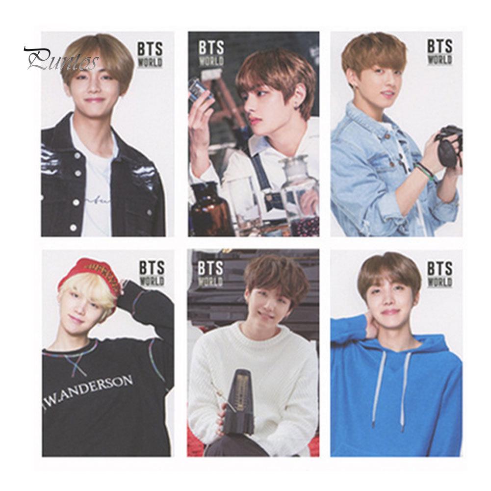 Buy Puntos 7Pcs BTS WORLD OST Photo 