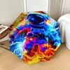 1pc Fire Lightning Pattern Umbrella Design Automatic Opening and Closing Umbrella, High-quality Travel Umbrella,  c1128241