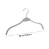 20 Pieces Clothes Hangers 15" Dry Wet for Pants Dress Shirts White