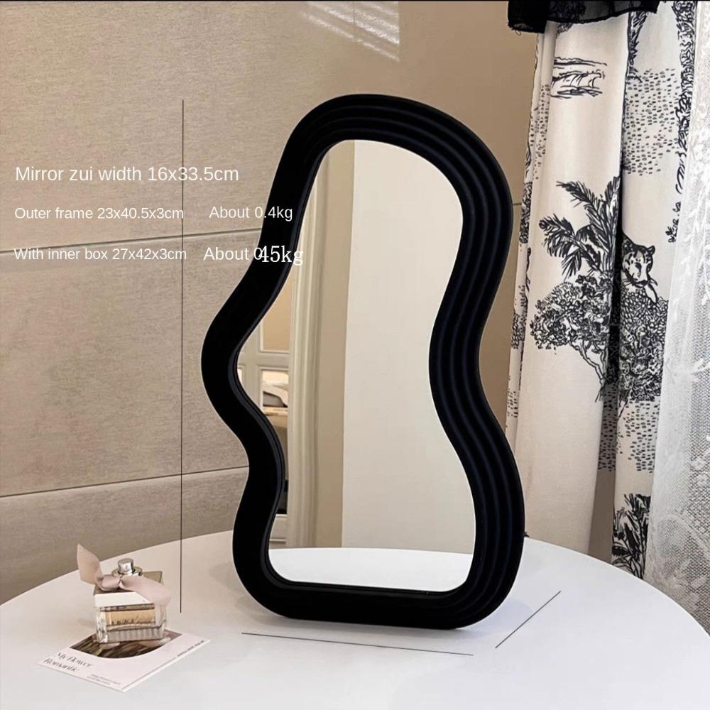 

Настенное напольное зеркало Портативное зеркало для переодевания Высококачественное зеркало для макияжа Декор для спальни G