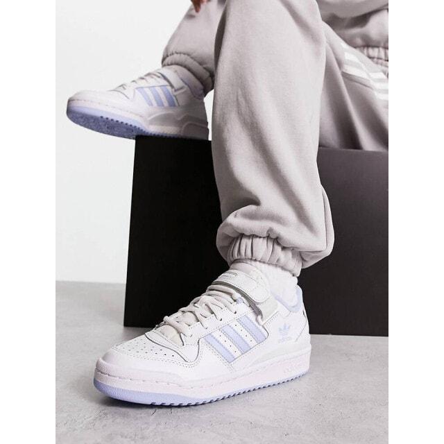 

Бело-синие низкие кроссовки adidas Originals Forum