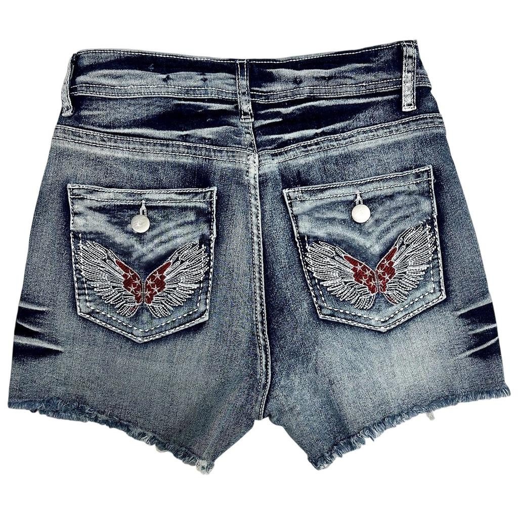 Women's Denim Classic Versatile High Waist Fashionable Shorts