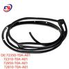 Door Seal Strip for 2012-2014 Honda CRV, Parts 72350-T0A-A01 & 72310-T0A-A01