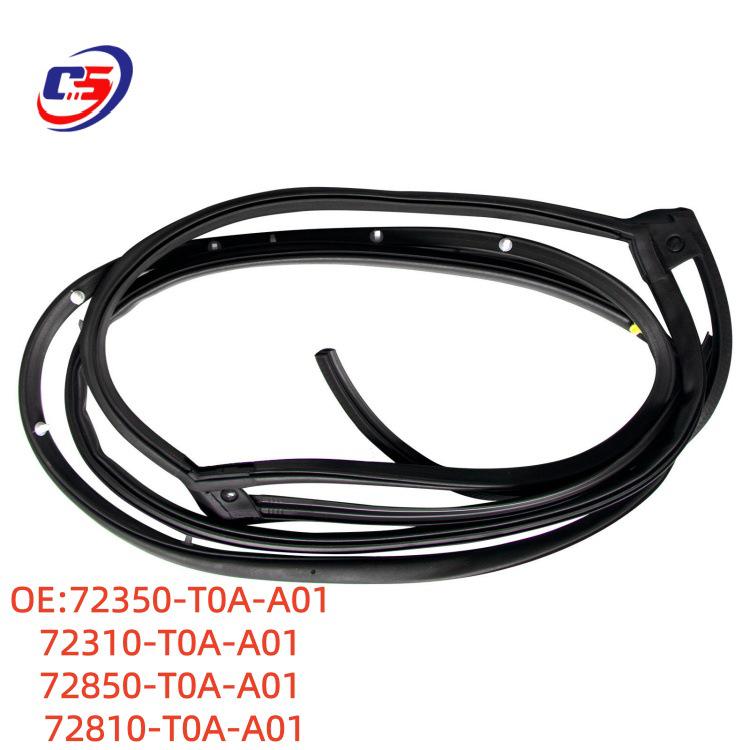 Door Seal Strip for 2012-2014 Honda CRV, Parts 72350-T0A-A01 & 72310-T0A-A01