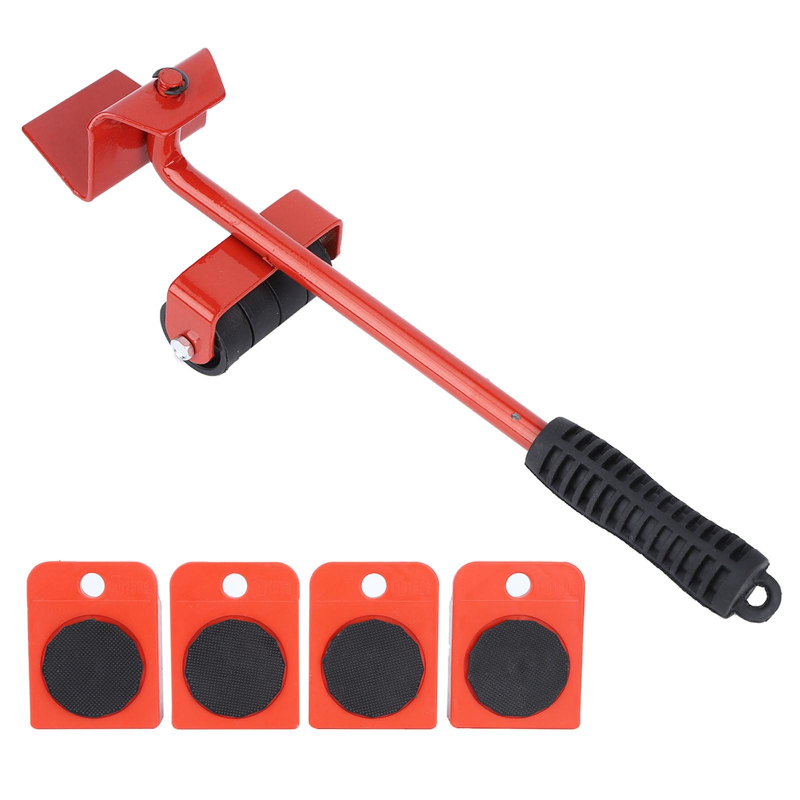 

Furniture Mover Lifter Easy Slides Heavy Duty Transport Lifting Roller Tool with Ripping Bar