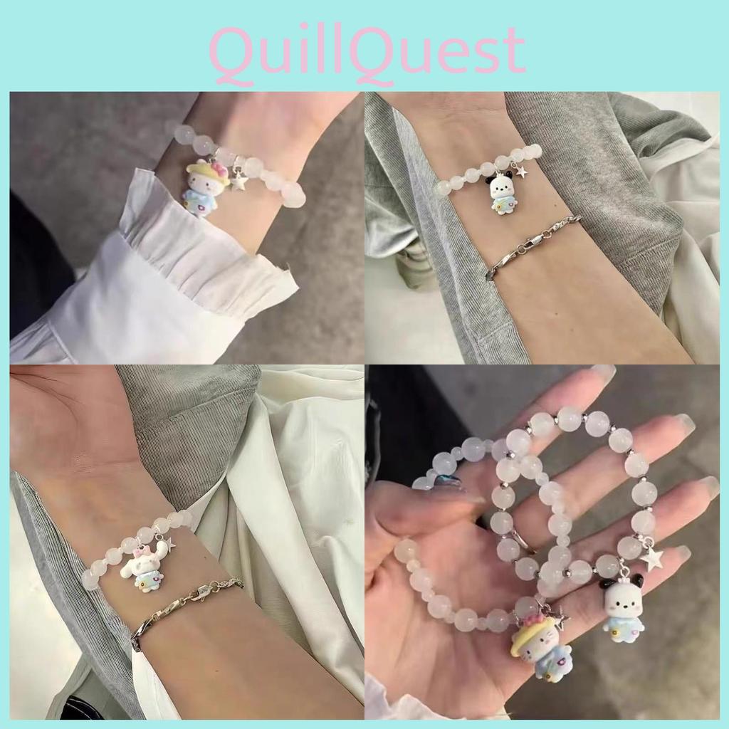 Charming Cute Cartoon Bracelets Alloy Handmade Unisex Fashionable Summer Jewelry