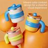 With Handle Double-layer Thermos Cup Dopamine Insulation Cup Cute Water Cup  Brewing Coffee