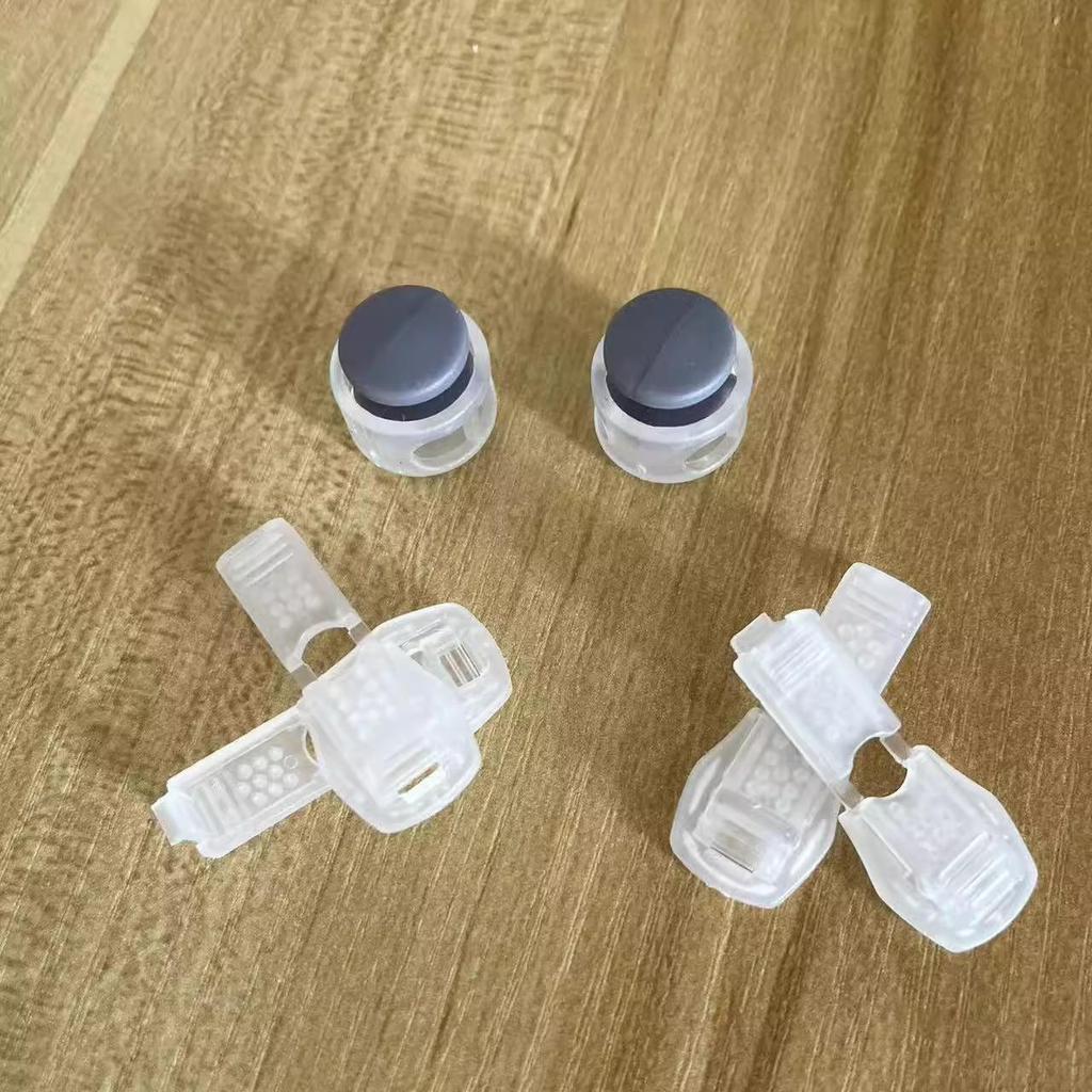 Cordones elásticos perezosos sin atar con hebillas de botón a presión para todas las edades