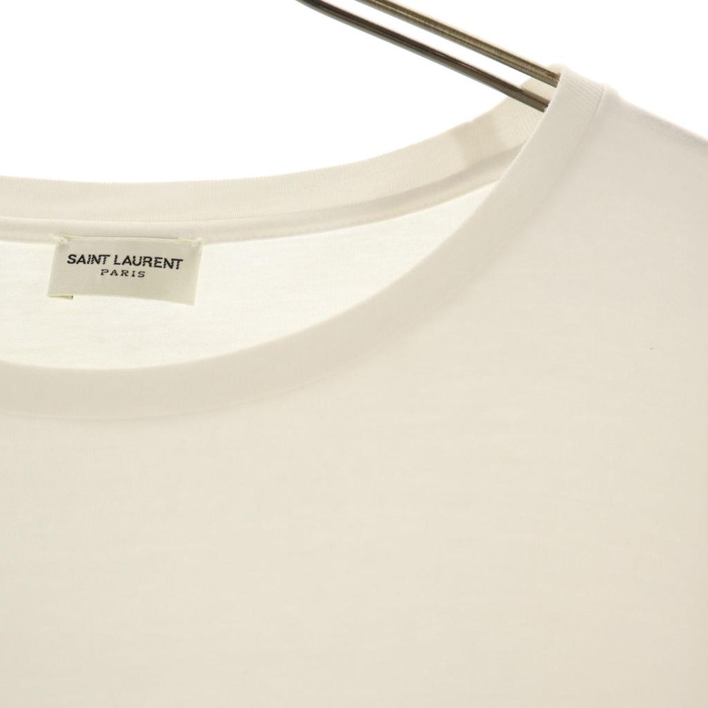 SAINT LAURENT made in Italy Short sleeve T-shirt M white Men's Used