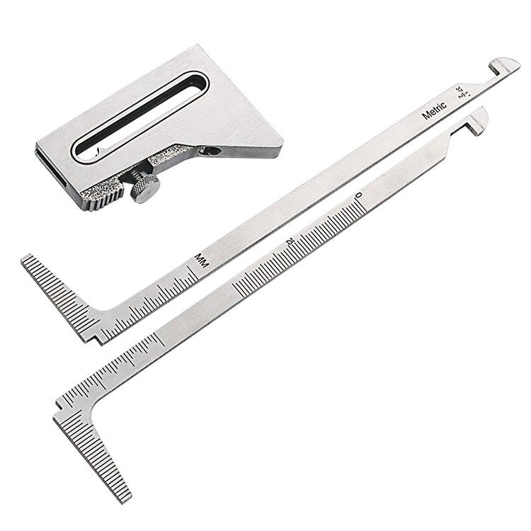 

Welding Inspection Gauge 32mm Metric 37-1/2 Inch Welder Test Ulnar Welding Measurement Tool For Welding Quality Inspection срібний
