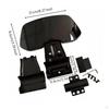 Padded Rear Backrest Waterproof WearResistant Black