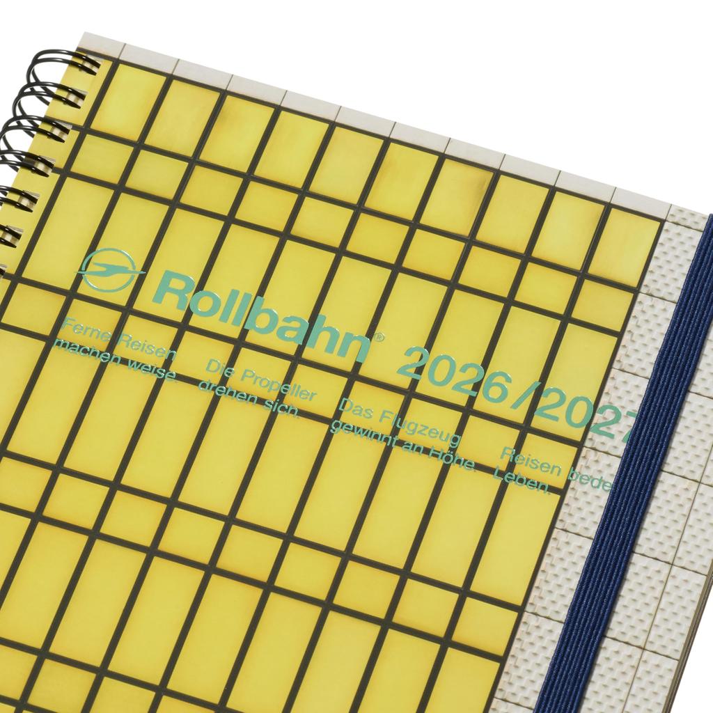 DELFONICS Rollbahn Diary 2026-2027 Yasuyuki TAKAKI A5