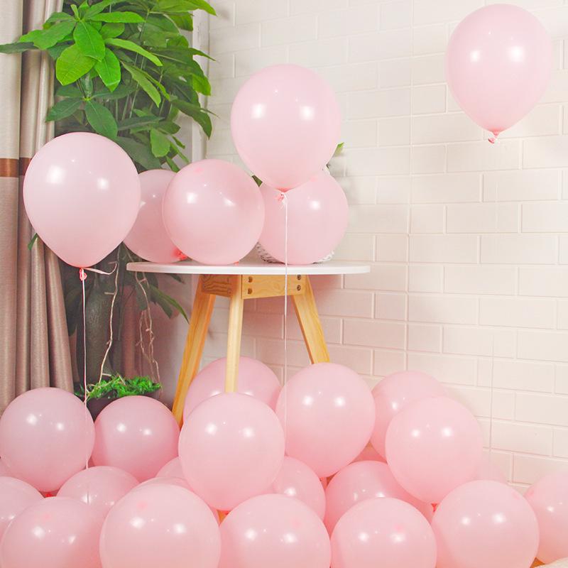 Thickened 10-Inch Matte Balloons - 1,000 Pieces for Weddings & Birthdays