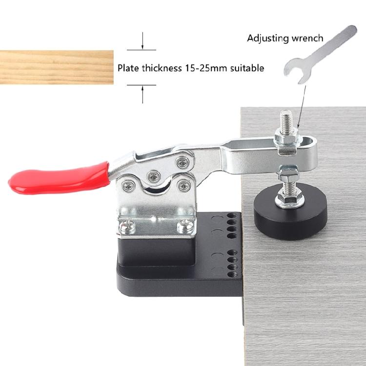 Hinges Mounting Tool Cabinet Door Hinge Jig Hinge Hole Drill Guide Locator 35mm Concealed Hinge Jig with Clamp