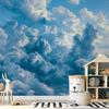 Wallpaper - Ocean In the Air: Wavy Clouds Reflecting the Morning Light