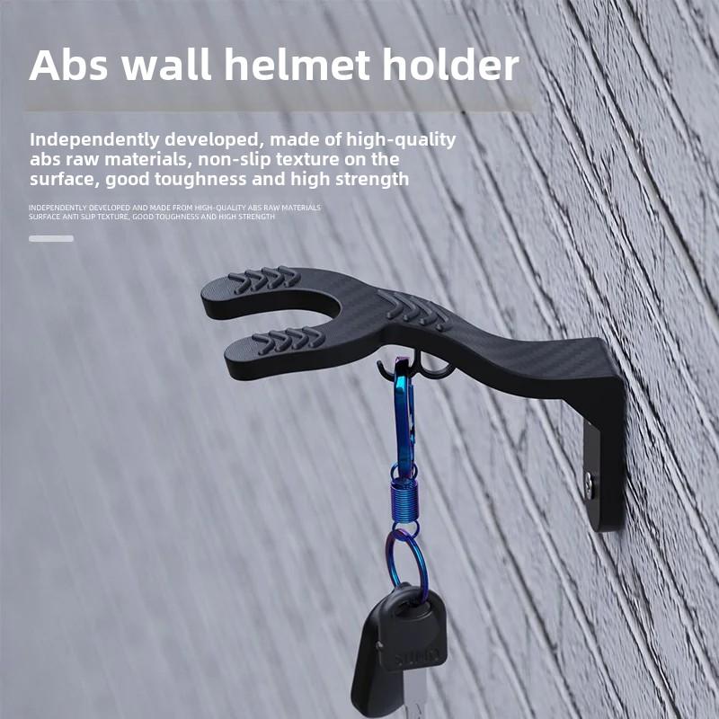 Haken für Motorradhelme, Mehrzweck-Haken, Kleiderbügel, für Zuhause, Gepäck, Jackenhalter, Küchenschrank, Regal, Wandhalterung