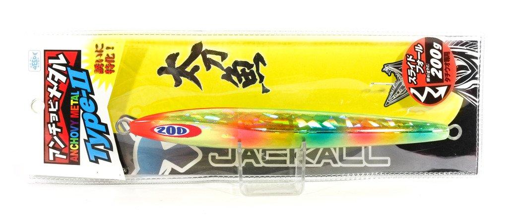 JACKALL Metal Jig Lure Anchovy Metal Type 2 200g Dragon Chart