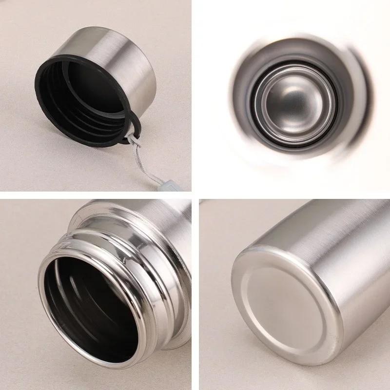 Large Capacity 304Stainless Steel Water Bottle Portable Outdoor Travel Sports Insulated Flask Wear Resistant Sports Water Bottle