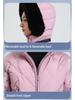 Women's Waterproof Windproof Down Ski Suit - One-Piece, Warm for Outdoor Sports