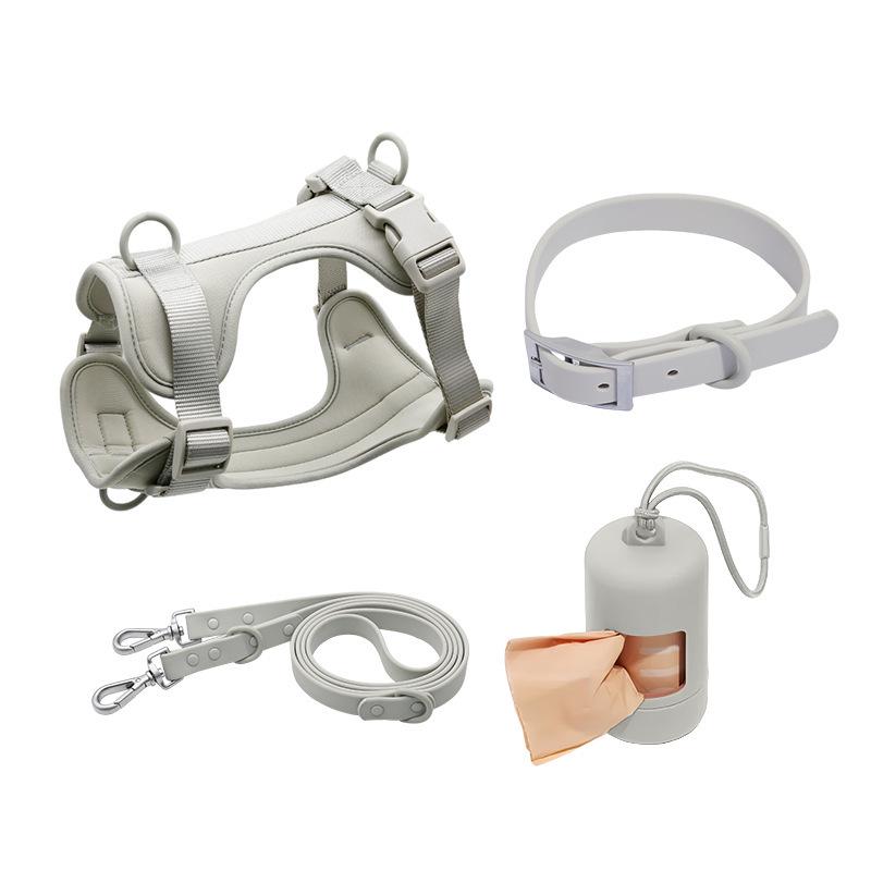 Spot Wid Anti-Bite & Escape-Proof Dog Harness with PVC Leash & Collar