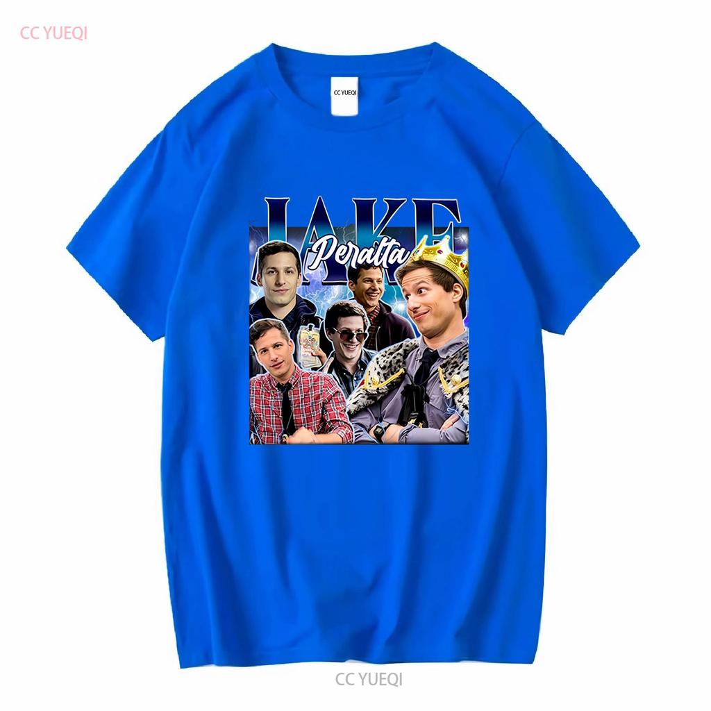 Jake Peralta T Shirt For Bestfriend s Andy Samberg Sweater Funny long or short sleeves vintage Washed Casual streetwear