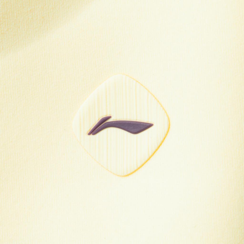 Li Ning Fitness Series Casual Minimalist Solid Color Sports Bra Women Underwear Pale-Goose-Yellow AUBV018-2