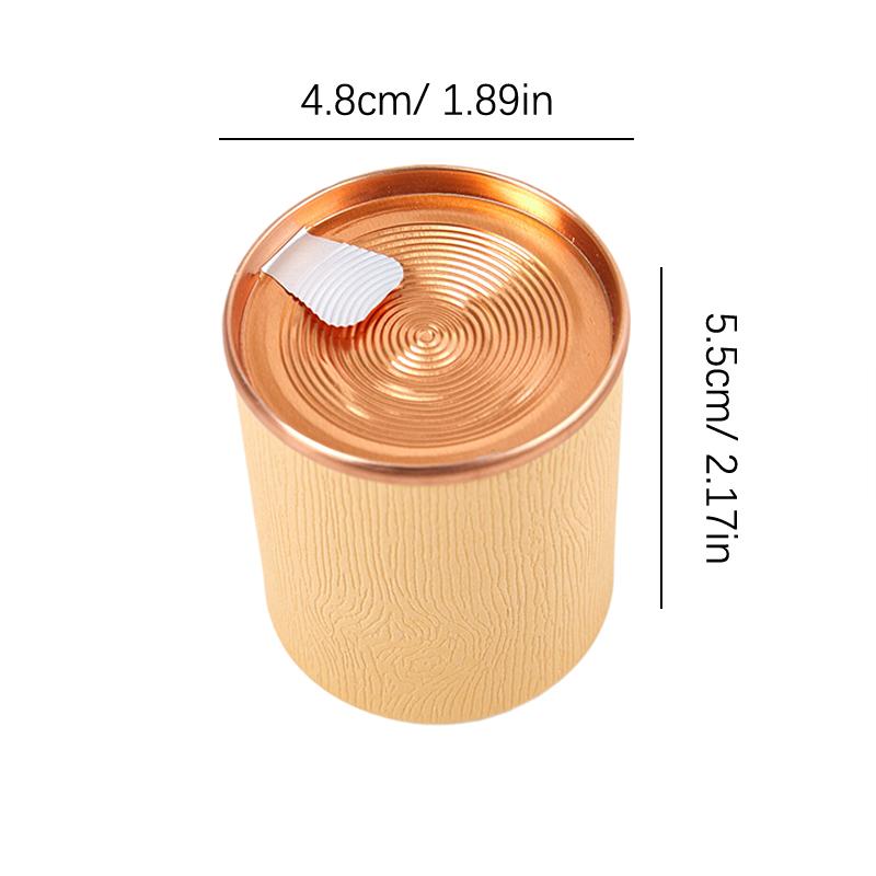 1 Stück Mini-Einweg-Teedose, luftdicht, Geruchsschutz, Kaffeedose, Organizer, Reise-Behälter, versiegelte Dose, Teedose, Aufbewahrungsdose, Bonbonglas