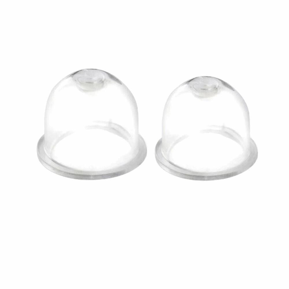 Bombilla de cebado para carburador de 22 mm Material de PVC Burbuja transparente Bombilla de cebado de combustible Piezas de repuesto para carburador Tapa de bombilla de cebado para carburador de 19 mm Soplador