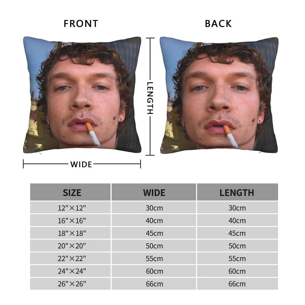 Husa Decorativă Pernă Hudson Williams Connor Storrie Rivalitate Încinte Produs Pernă Aruncată pentru Canapea Husa cu Fermoar Multi-Dimensiune