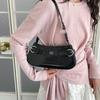 Metal Buckle Armpit Bag Women's Shoulder Handbag