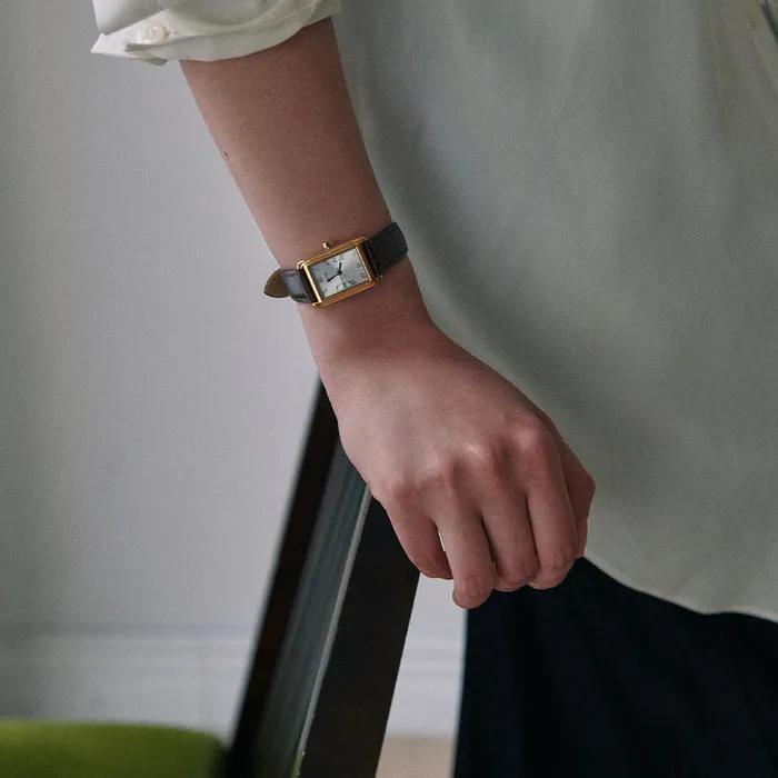 Douze.03 / Tempo doux watch (brun)