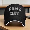 Game Day Graphic Baseball Cap  Outdoor Sports Sun Visor Hip Hop Hats Women Unisex yk Funny Print Baseball Caps