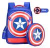 Captain Childrens America Backpack Shoulder Padding Multiple Compartment Storage