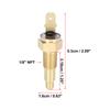 X Autohaux Universal Car Radiator Fan Temperature Sensor Switch for Car 1/8" NPT 150 Degree On 135 Degree Off Auto Accessories